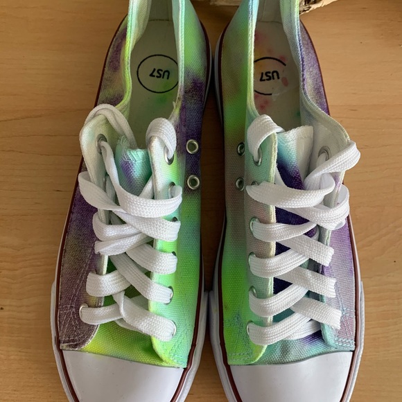 NWT handmade tie dye sneakers - Picture 2 of 15
